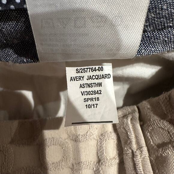 Banana Republic Size 0 Avery ankle Pant Textured Khaki Work Office Professional - Picture 9 of 9